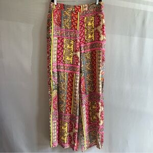 Boden Multicolor Paisley Trousers